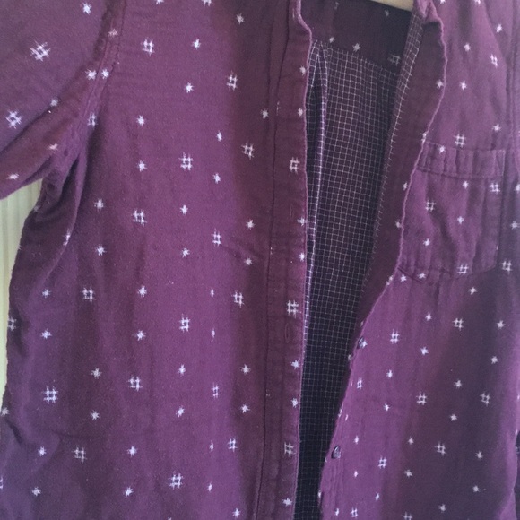 Madewell flannel button down size S - Picture 3 of 5